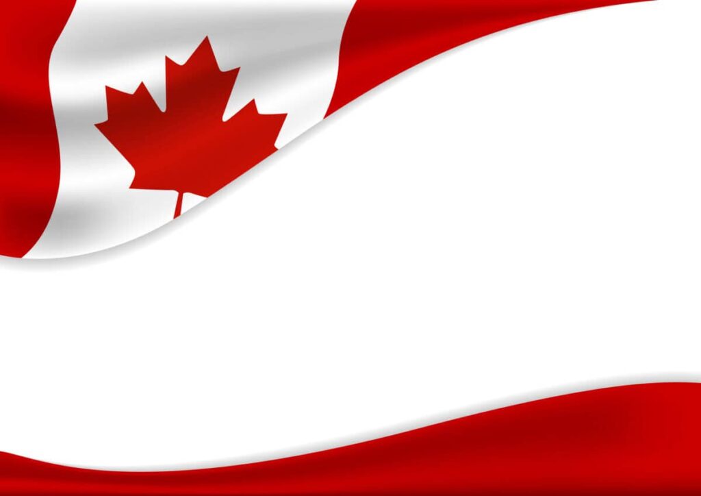 76% of Albertans Chose Canada: This Alberta Gas Stock Just Hit a 3-Year High Canada day banner background design of flag